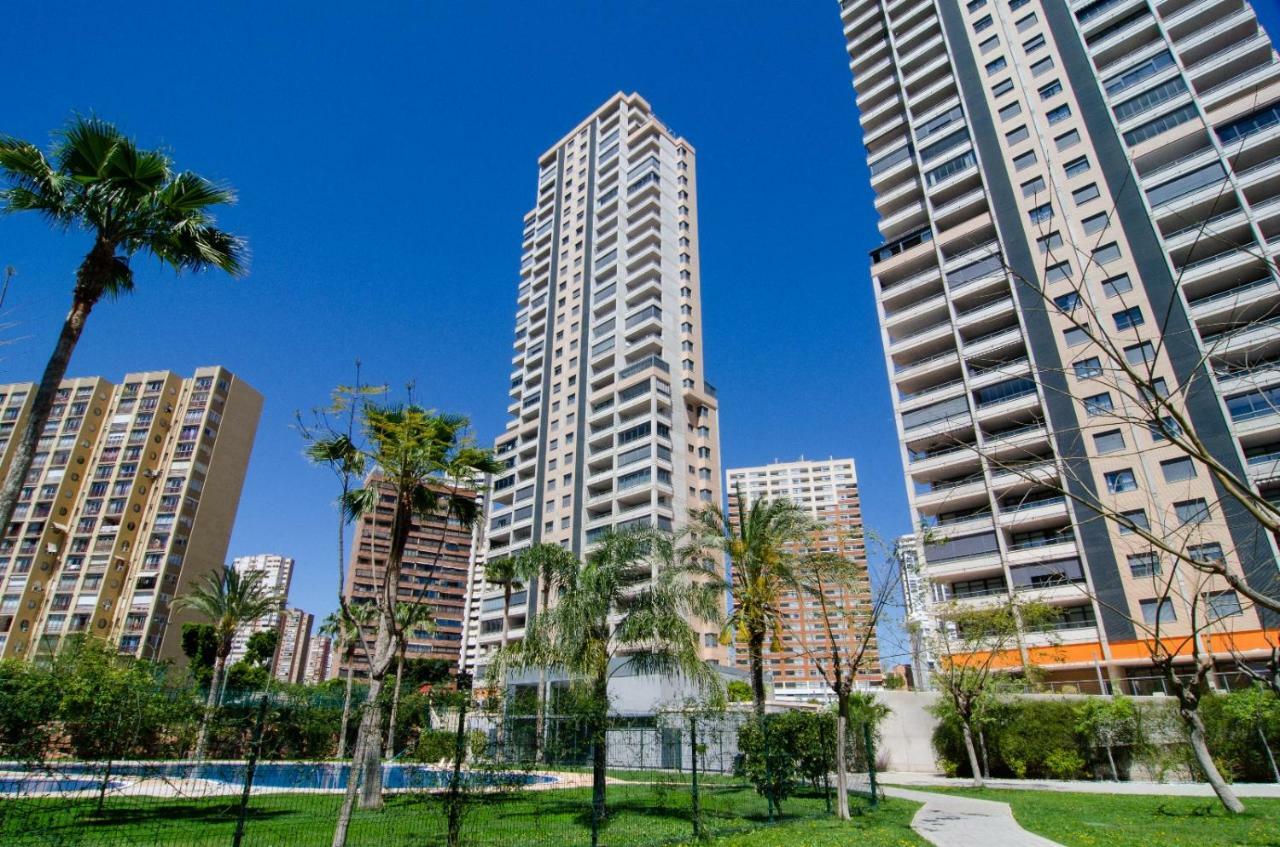 Apartamentos Con Terraza Torre D'Oboe By Renthas Benidorm Esterno foto