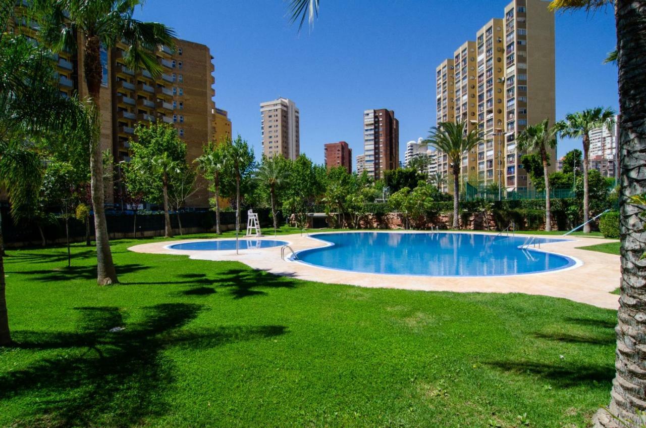 Apartamentos Con Terraza Torre D'Oboe By Renthas Benidorm Esterno foto